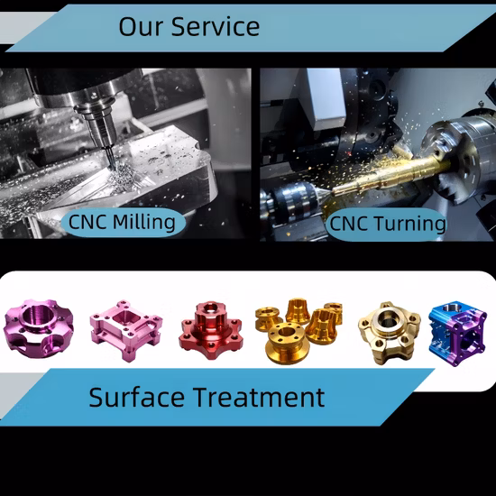 Processamento de peças de alumínio Personalização de hardware de processamento de torno CNC