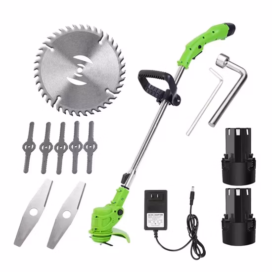 Cortador de sebes de jardim 24V mini elétrico sem fio Bateria cortador de grama