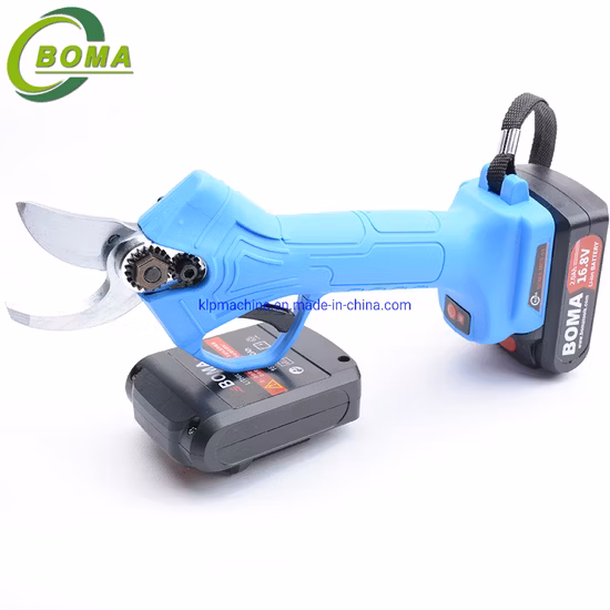 Tesoura de poda elétrica profissional, sem fio, elétrica, alimentada por bateria, podador de galhos de árvores, com bateria recarregável